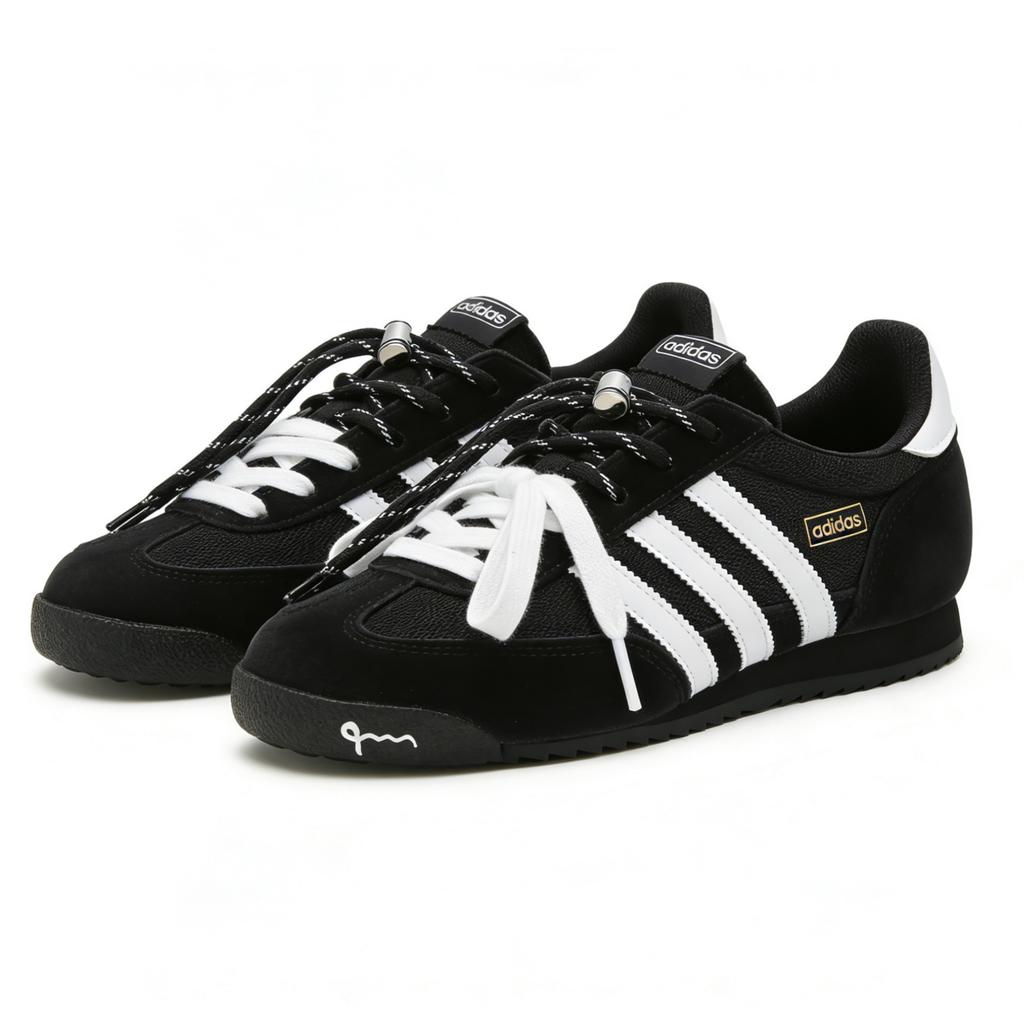 Adidas Originals R71 Light Ash Low top Casual Shoes Unisex Black White IH1324(Team293-)