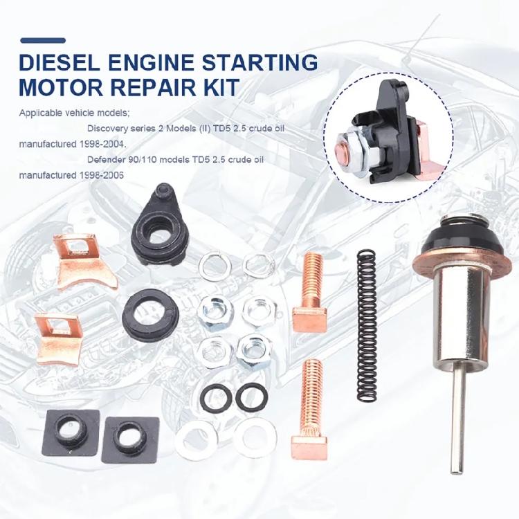 Essential Repair Set Starter Motor Repair Set 2280007220 Replacements for TD5