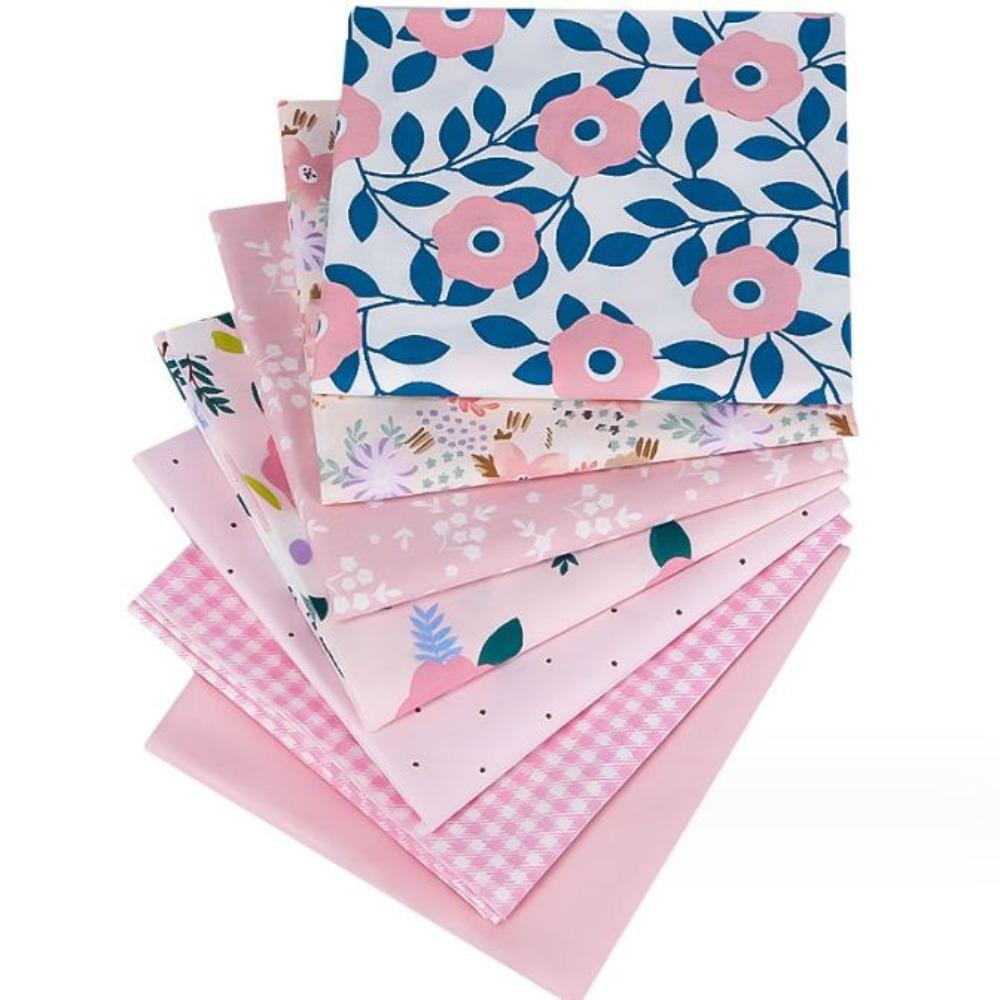 

Розовая ткань Синяя ситцевая ткань Ткань для рукоделия Атласная ткань для поделок