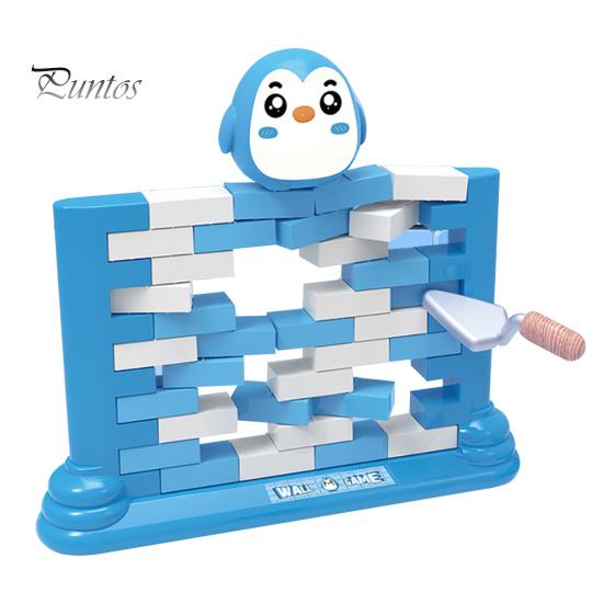 

Игра «Нажми на стену» Мини-строительные блоки, игрушка для укладки, интерактивная обучающая настольная игра для родителей и детей, подарок на день рождения для малышей и мальчиков. синий