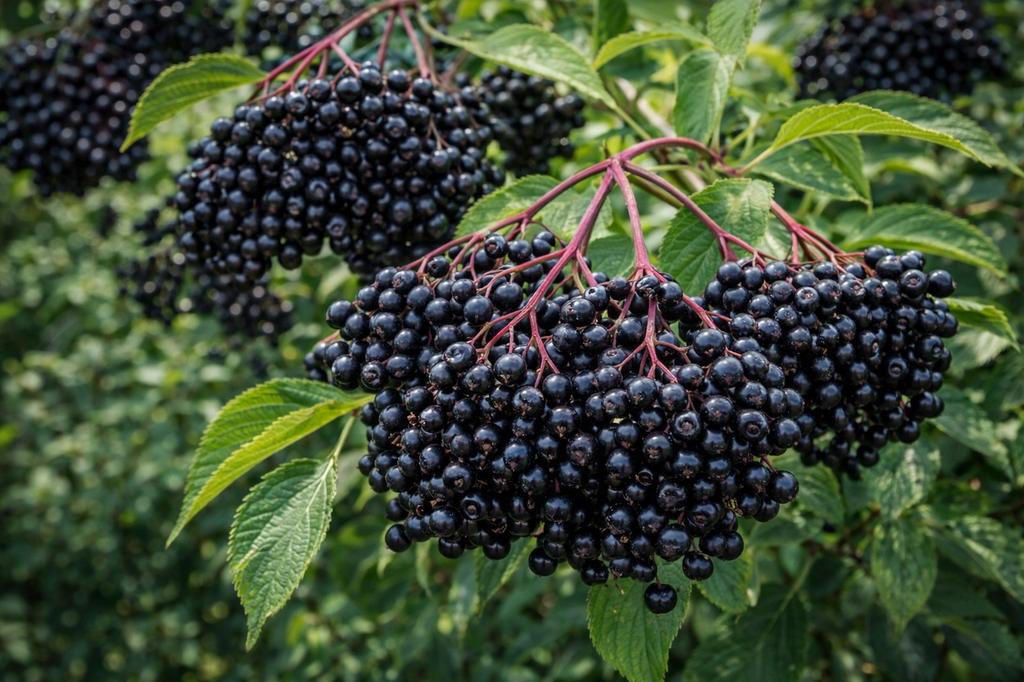Black Elderberry Fruit 50g Tisania Fruit Tea