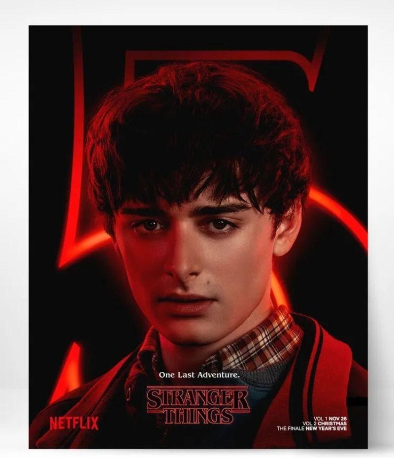 Stranger Things Season 5 Poster Tin Sign 20x30 cm Retro Wall Decor