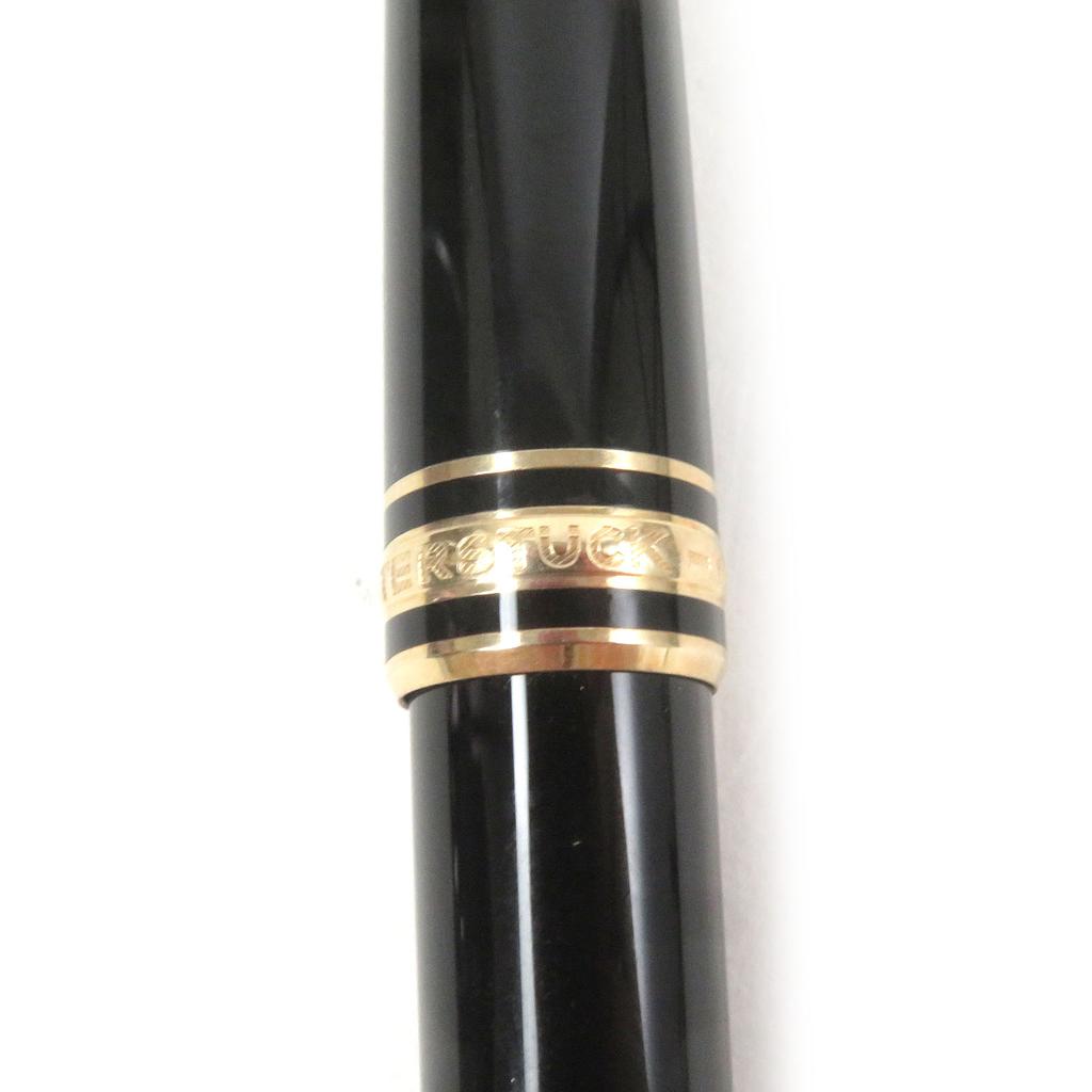 Excellent MONTBLANC Ballpoint pen Meisterstck Classic Pix Black gold Used