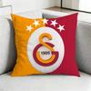 Galatasaray SK s Logo Quadratisch Beidseitig bedruckt Kissenbezug Schlafzimmer Nachttischkissen Sofakissenbezug Geschenk