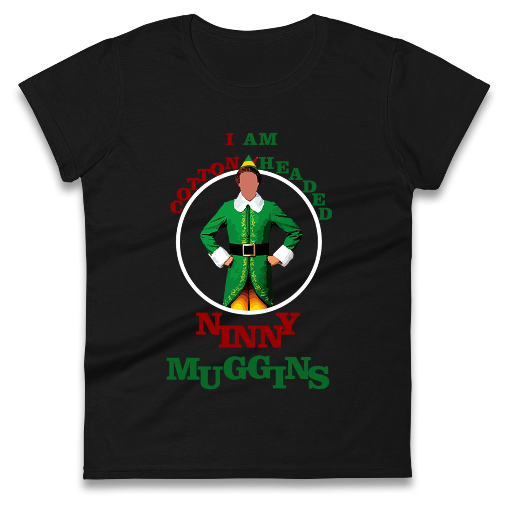 Christmas Patrick Baynham Elf Womens T Shirt Mens Tops Tees Unisex 4XL