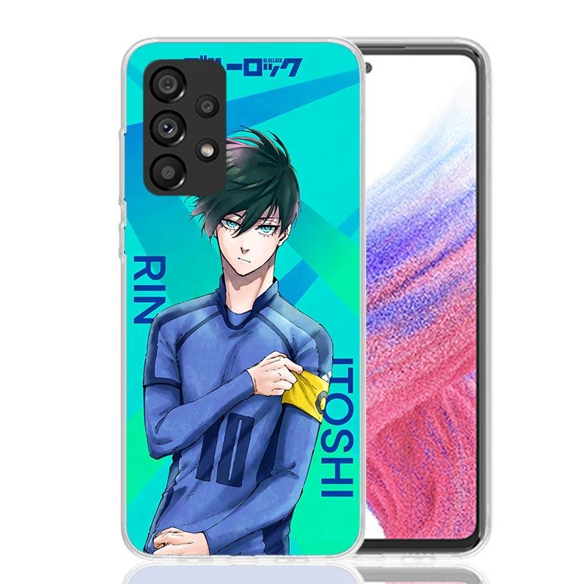 Hot Anime Blue Lock Phone Case for Samsung Galaxy A52 A51 A50S A12 A22 A32 A72 A10S A30S A31 A71 Note 20 Ultra 10 Plus S10 Galax