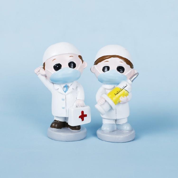 Cake Toppers Desktop Ornaments for Nurse School Students Graduation Gifts