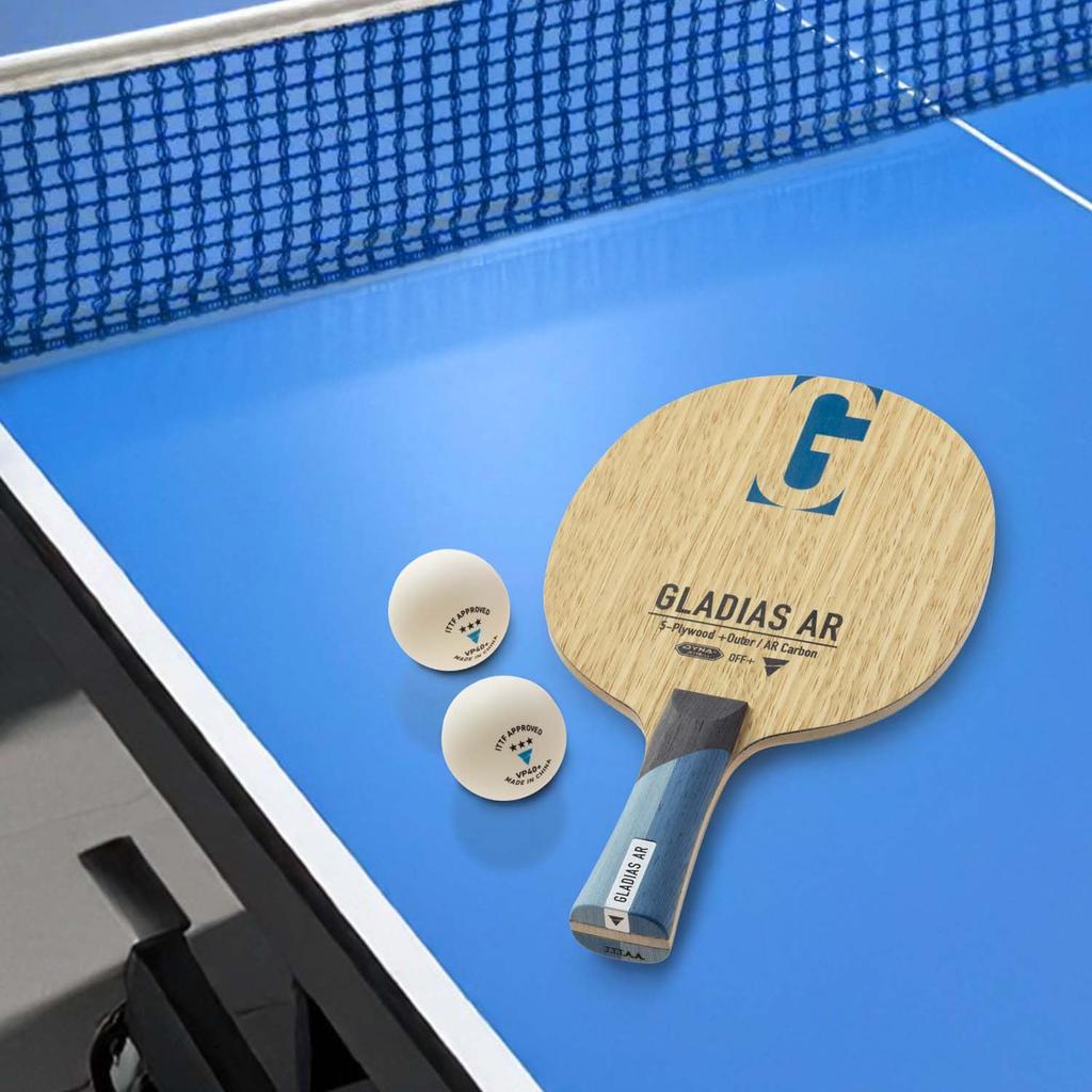 Victas Table Tennis Offensive Shakehand Gladius 310504 Racket, Type, AR, Flare,