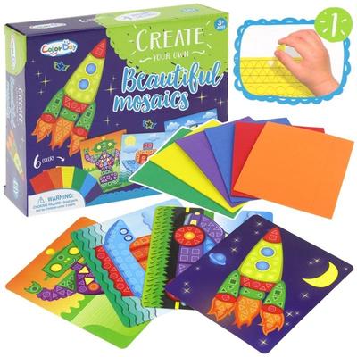 Creative Set Creative Foam Mosaic Stickers Space Car Pictures