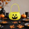 Halloween Pumpkin Candy Bag for Kids Reusable Non-Woven Trick or Treat Bucket Pumpkin