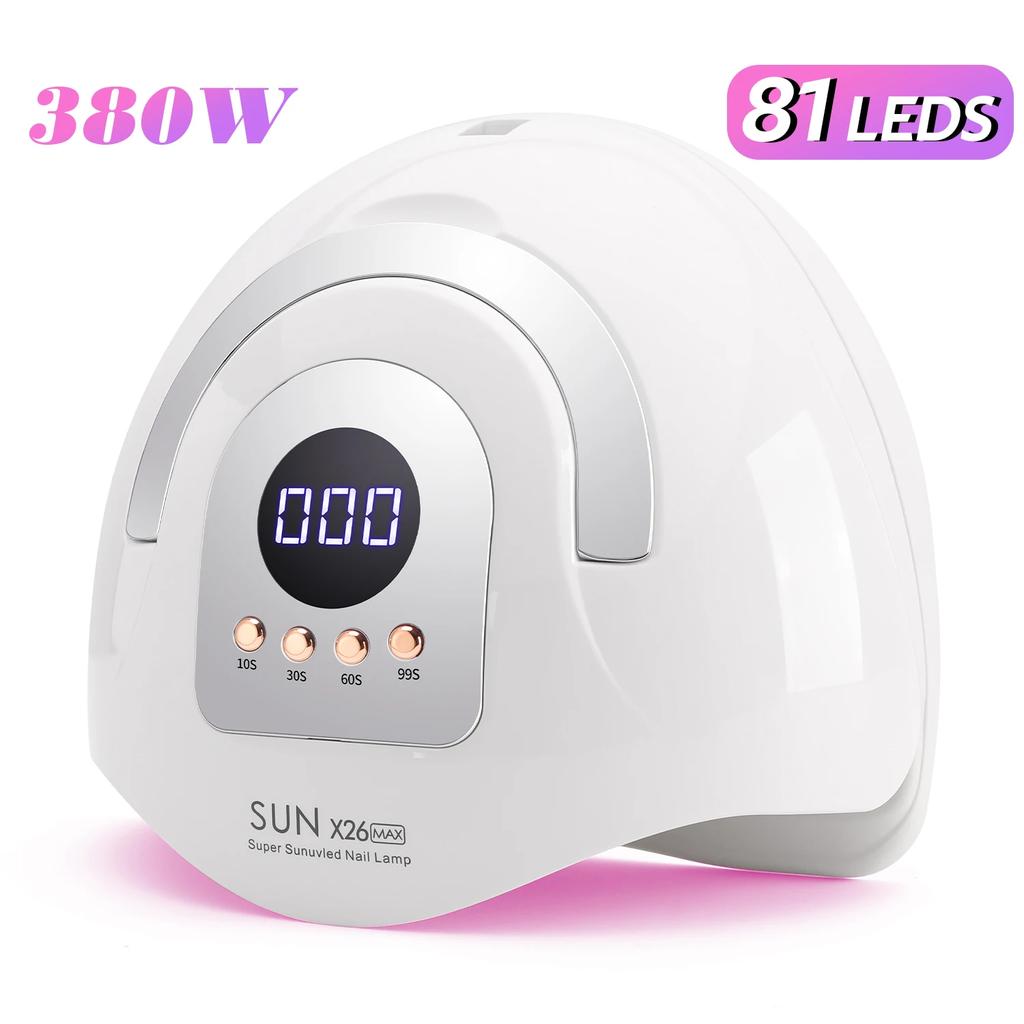 57 LEDs Nail Drying Lamp UV LED Lamp for nails 114W Nail Dryer with 4 Timer Settings Manicure Lamp UV Light Cabin Nail Tools