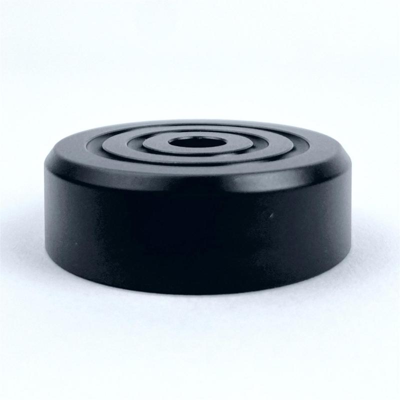 Aluminium Schallplattenadapter 45 U/min Plattenspieleradapter für 7-Zoll-Vinyls Stabilisiert und minimiert Exzentrizität