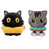 New Arrive Cute Soft Material 20cm Ralph and Bella Plushie Stuffed Cartoon Cat Plush Home Comfort Pillow Cushion Perfect Gift Doll Kids Girls