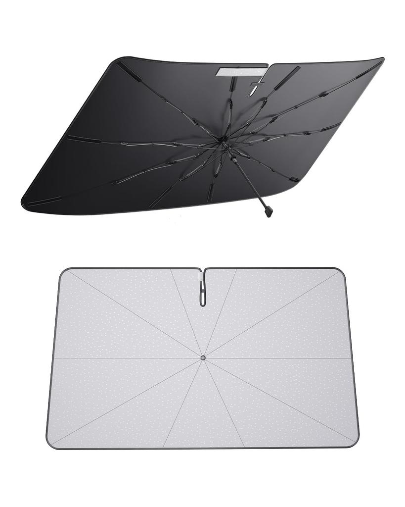 GAFAT Subaru Legacy Outback BT Series Outback BT5 Windshield Car Sunshade with Bendable Center Rod and 10 Reinforced Outback Front Light Heat UV Easy