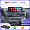 Wireless CarPlay For BMW Series 1 2 F20 F21 F22 F23 F45 2012-2020 NBT EVO with Android Auto Mirror Link AirPlay Car Play