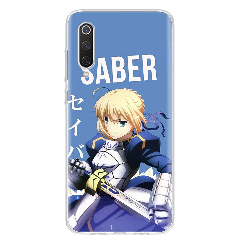 Fate Stay Night Phone Case Cover for Xiaomi Redmi Note 15 14 13 12 11 Pro Plus 14S 12S 11S 11T 11E 10S 10 Customized Fundas Redm