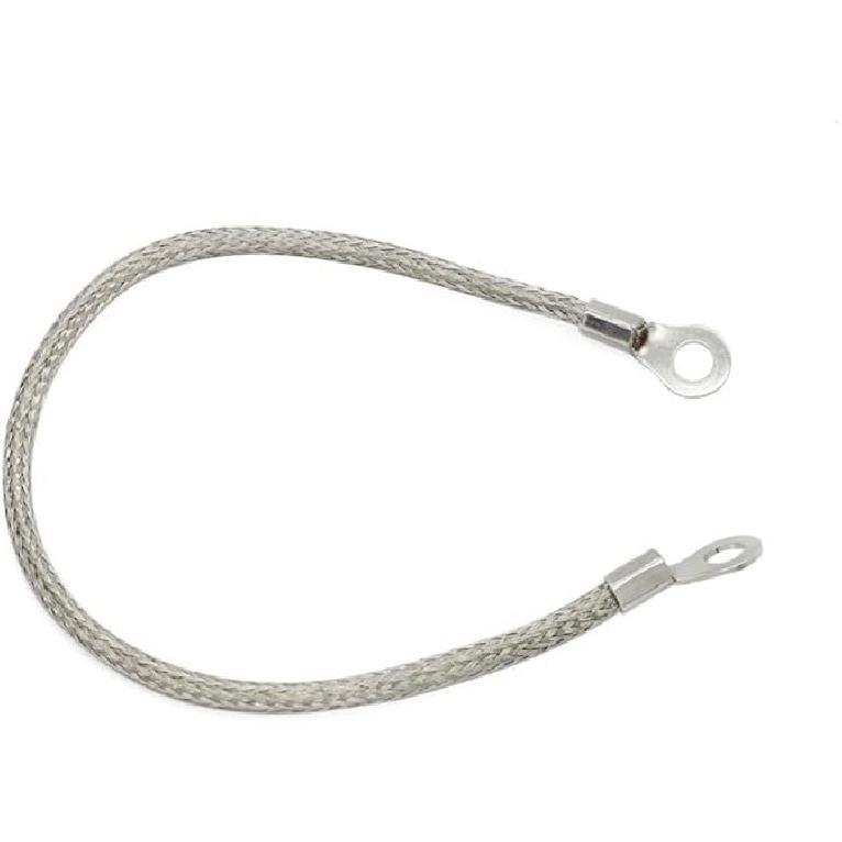 2/4Pcs 11Inch Universal Engine Ground Strap Wires Connections for K Series K24 K20 EG EF EK DC2 KTH-GWP-011(2Pcs)