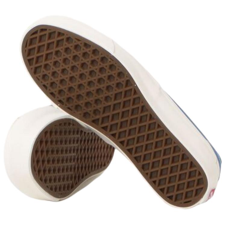 Vans Mte Authentique Confortable Polyvalent Chaussures de Skate Basses Baskets Unisexe Bleu VN000CW21PQ1