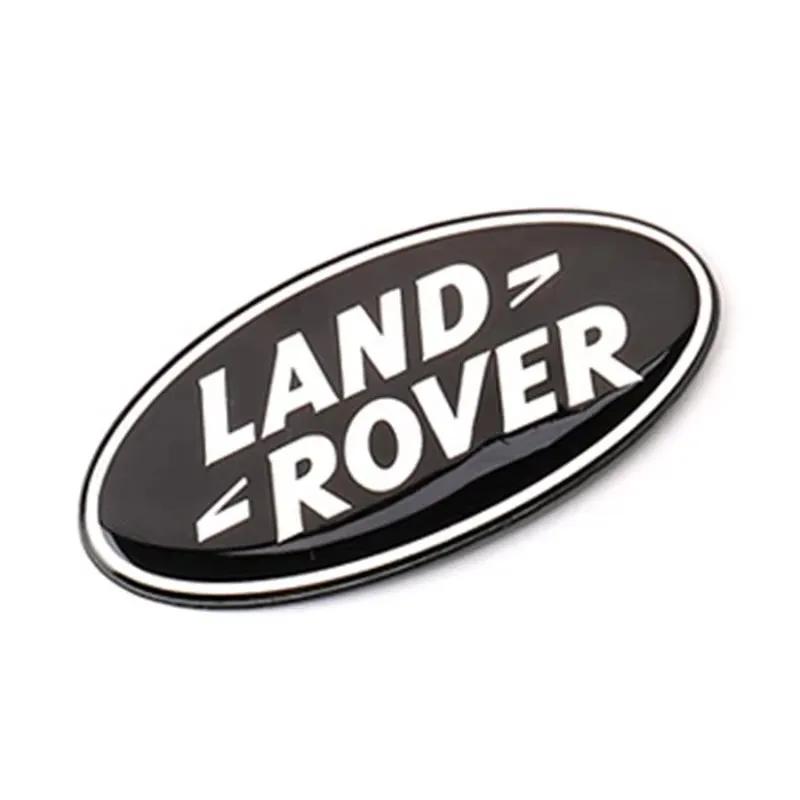 Car Front Grille Rear Tail Trunk Emblem Sticker for Land Rover Discovery Range Rover Evpque Defender 3 4 Freelander OVERFINCH BQQ1