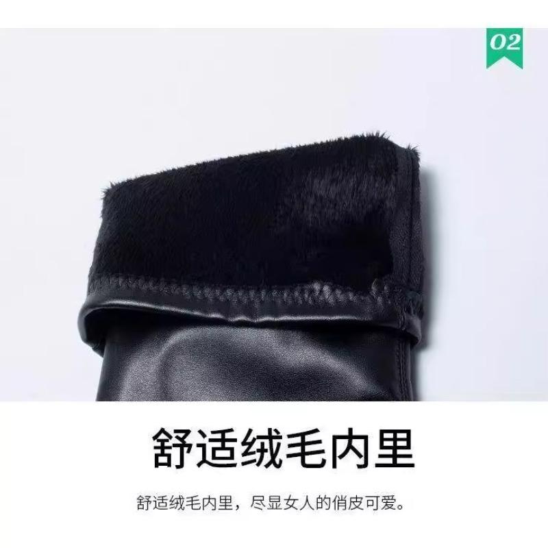 Pointed over-the-knee boots, new thin-heeled high-heeled boots in autumn and winter, thin elastic thin-leg boots