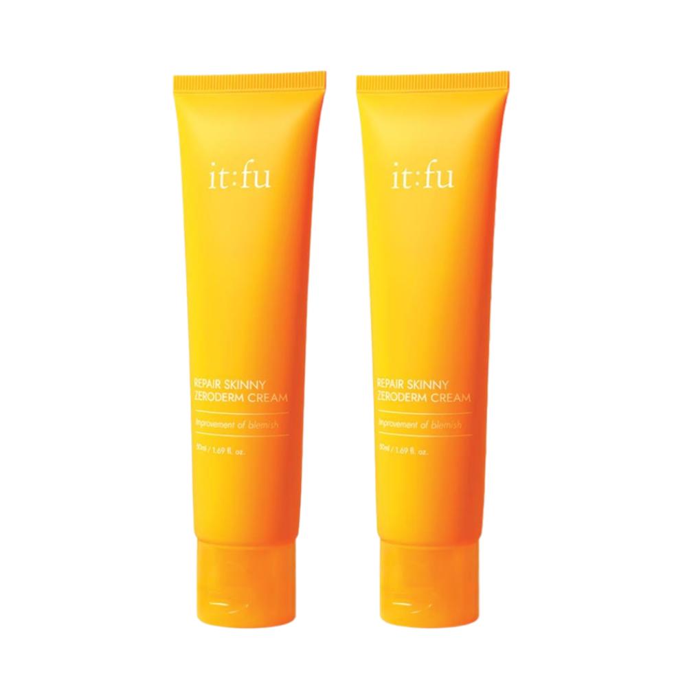 ITFU Pumpkin Niacinamide Zeroderm Cream Arnica Magnesium Blemish Eraser 50ml, 2-Pack