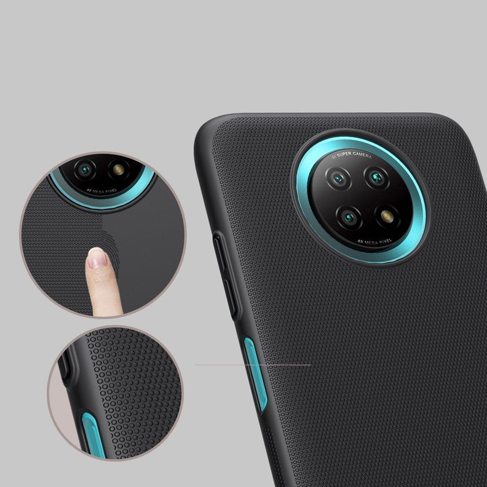 Nillkin Enhanced Frosted Shield Case for Xiaomi Redmi Note 9T 5G - Black
