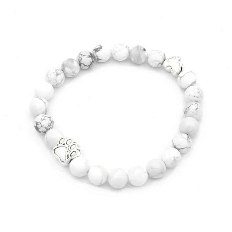 Trendy European & American Pulse Dog Paw Wheel Bracelet Bangle—Hot New Ornament in Stock