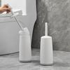 Spritzwassergeschützter Griff Toilettenbürste Mit Ständer Weiche Borsten Kunststoff Toilettenreiniger Badezimmer Toilettenreinigungswerkzeuge