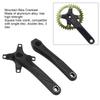Mountain Bike Crankset Replacement Square Hole Aluminum Alloy Bike Left and Right Crank Arm