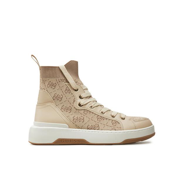 Guess FLPMNN FAL12 Beige Ankle Boots