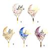 5 Pack Cake Toppers Set Eid Theme Holiday Cake Decors Party Supplies Birthday Cakes Decorations for Festival Cake