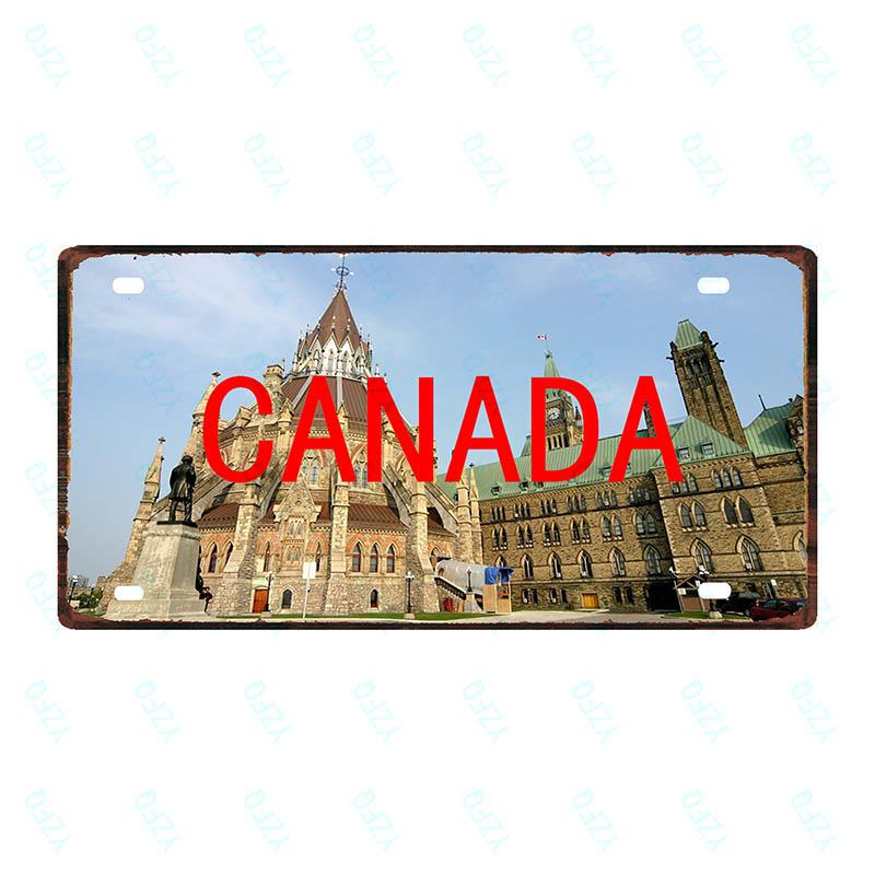 30X15cm City County Sign Plaque Metal Vintage Travel Souvenir Wall Home Cafe Shop Restaurant Decoration  Poster Cuadros DC-0085B