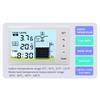 Wireless Ultrasonic Water Level Monitor Tank Liquid Level High/Low Alarm Solar Powered Water Level Sensor Water Level Indicator