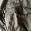 Used Vintage Blouson Jacket Glossy Short Length L American Casual Military Biker