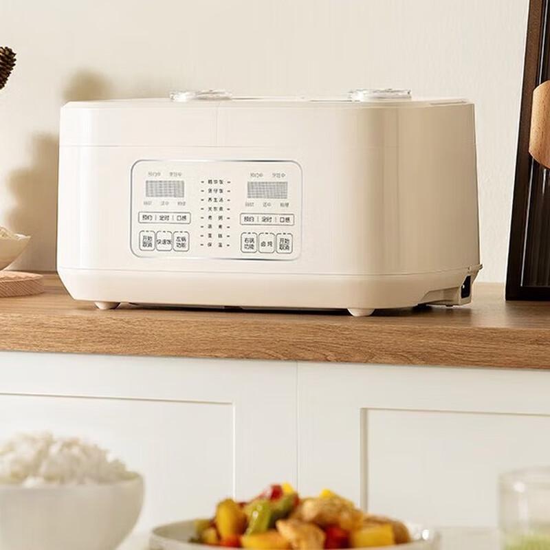 Midea 3.2L Smart Dual Pot Electric Rice Cooker CN plug (adapter included)