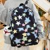 Schoolbag New Star Printed Travel Backpack Light Commuter Student School Bag Large Capacity Versatile Casual Backpack