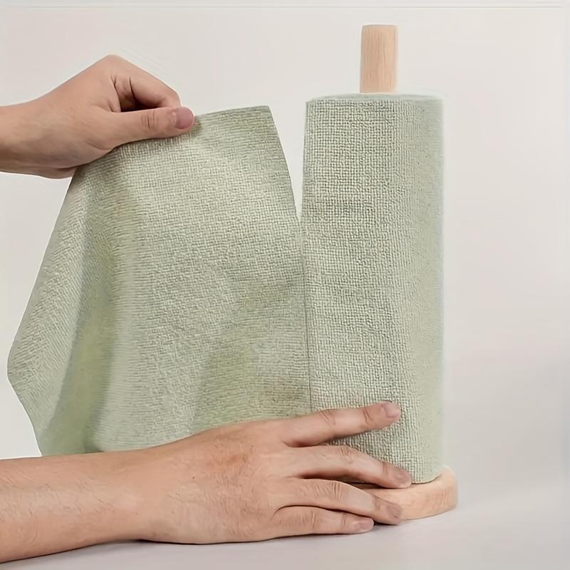 20pcs/Roll Microfiber Dish Cloths Multi Purpose Dishwashing Towels for Tableware Double Sided Cleaning Rags Kitchen Accessories