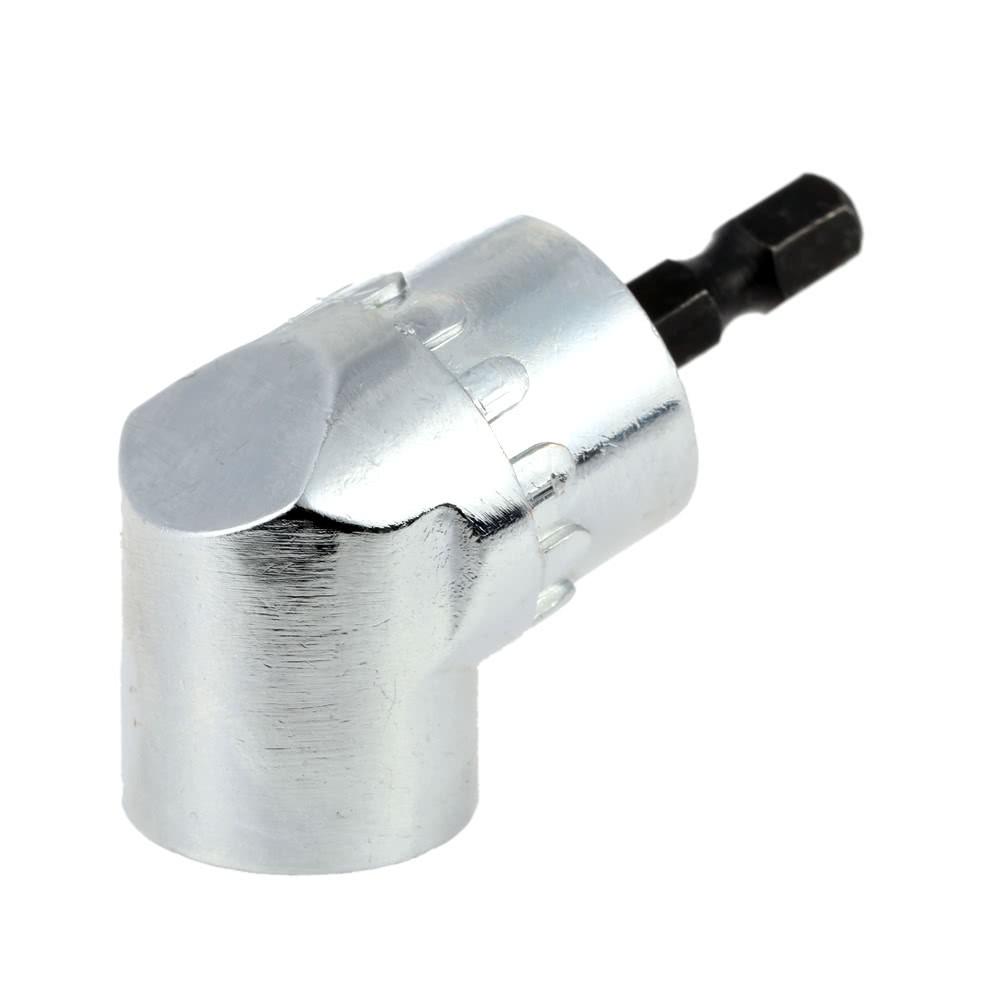 105 Degree Angle Extension Right Angle Quick Change Driver Drilling Extension Shank Screwdriver Magnetic 1/4 Inch Hex Drill Bit