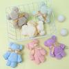 Coral Fleece Bear Shaped Towel Gift Box Set For Wedding Return Gifts Baby Souvenirs Creative Plush Hand Towels For Events KTY