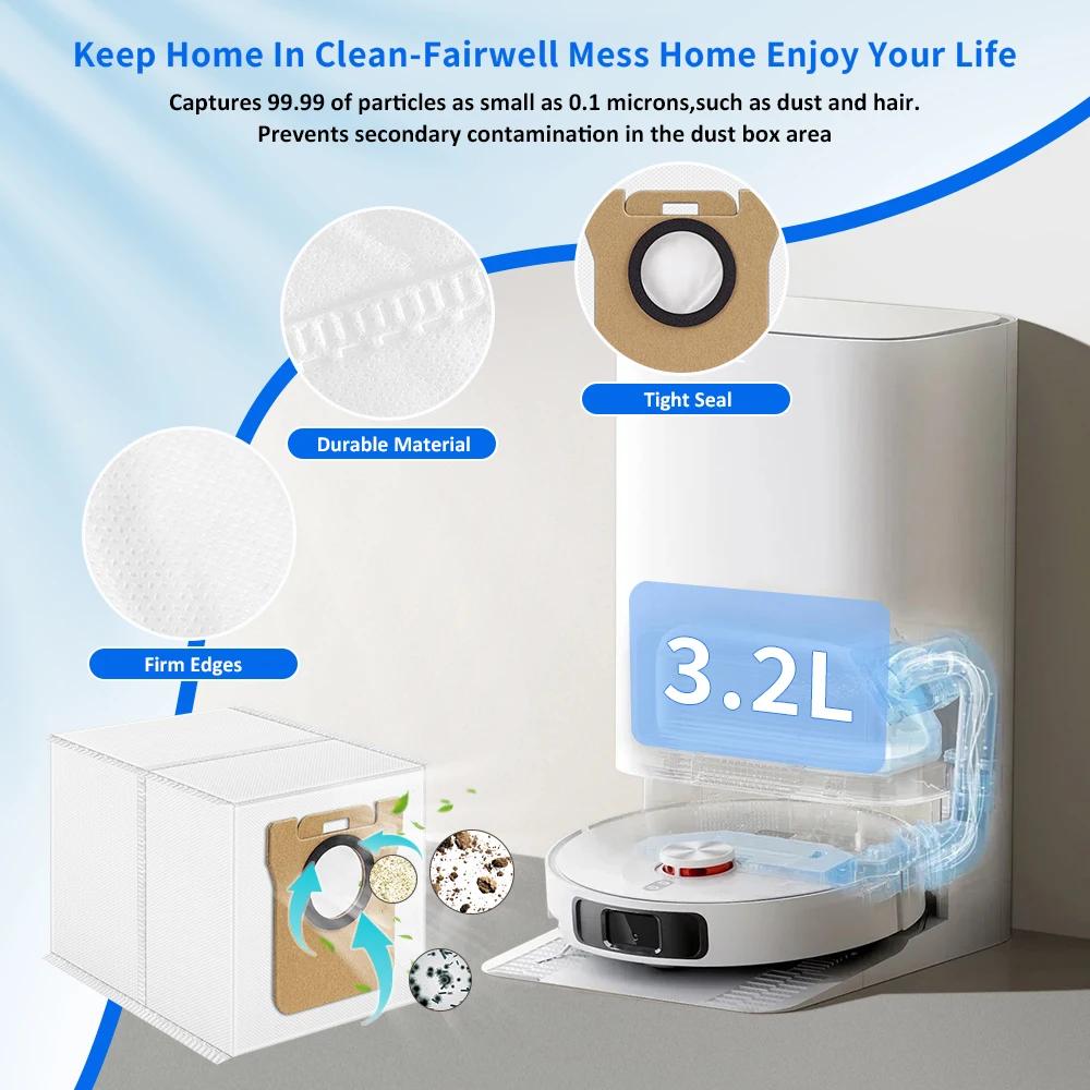 Dust Collection Bag Part For Xiaomi Mijia 1/1 Pro/OV11CN/X11+/X11+/S11/M11/M11 Robot Vacuum Cleaner Dust Bag Replace Accessories