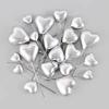 20PCS Glitter Balls Cake Topper Balls DIY Craft Glitter Cake Toppers  For Wedding Celebration
