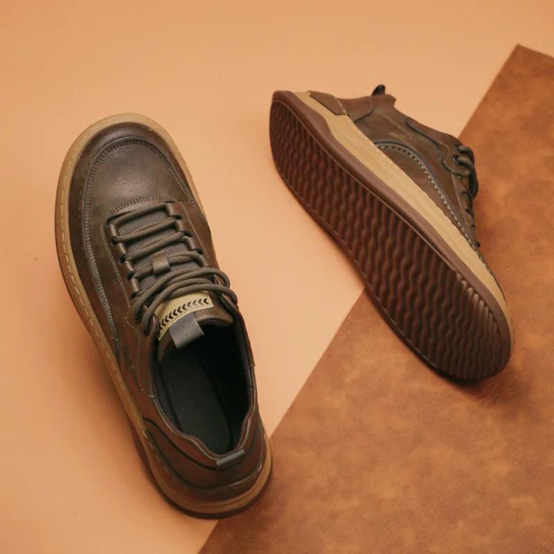 Fashion Italian Brand Men's Oxford Shoes High-quality Sole Leather Formal Shoes Casual Men's Work Shoes Commuting Daily Wear