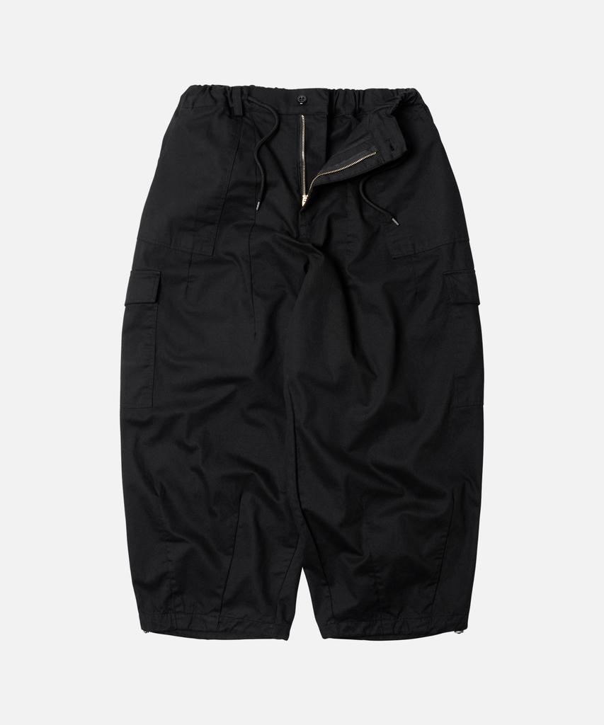 FRIZMWORKS Twill Cargo Balloon Pants _ Black