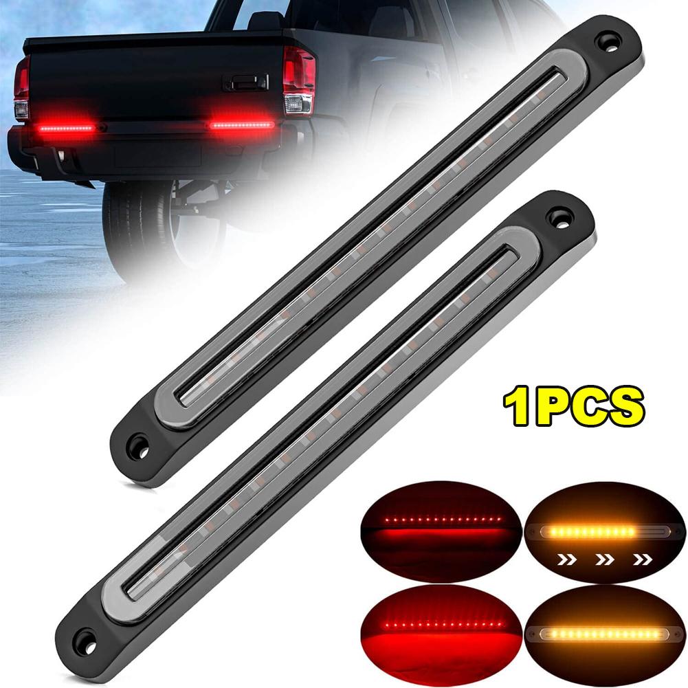 Universal 12-24V Car Third Brake Lights 120LM Rear Parking Signal Lamp 30LED Truck High Mount Stop Warning Light Turn Lights