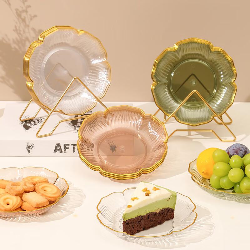

Minimalist Plastic Fruit & Snack Plate Set