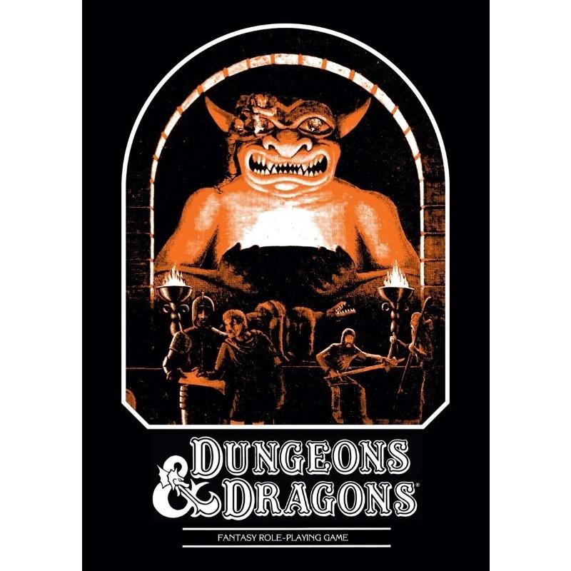 Classic Role-playing Games Poster, Dungeons and Dragons Retro Canvas Art, High Quality Prints,Perfect Wall Decor for Living Room