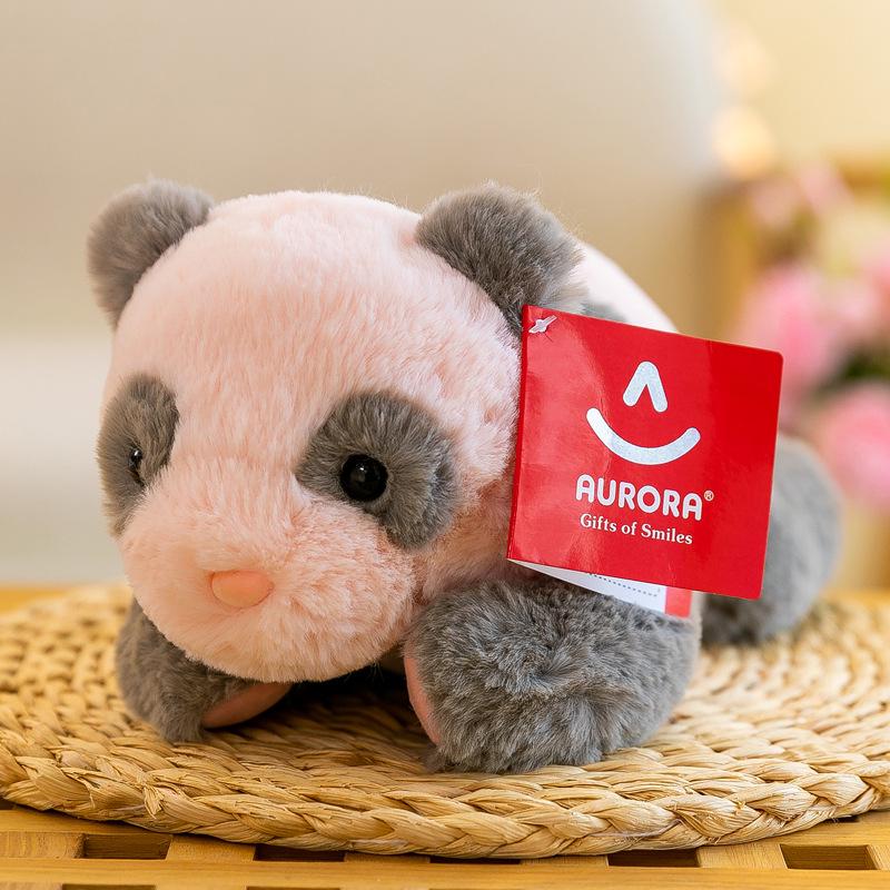 

Adorable Panda Cub Plush Toy - Baby Animal Stuffed Doll Gift for Kids Newborn Panda Cub