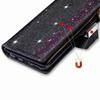 Redmi Note 9 Pro/K30/8A Leather Wallet Case with Laser Engraved Nine Card Slots