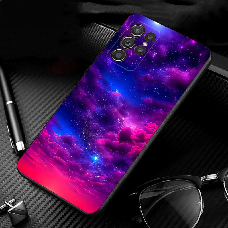 Phone Case For Samsung Galaxy S25 S24 S23 S22 S21 Ultra S24 S23 S22 S21 S25 Plus S24 S25 FE Space Universe Star