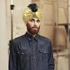 Chapéu Turban Aladdin Sultão Aladdin Headwear Vintage Árabe Novidade Halloween Páscoa Chapéus Árabes com Gema Pena chapéu árabe
